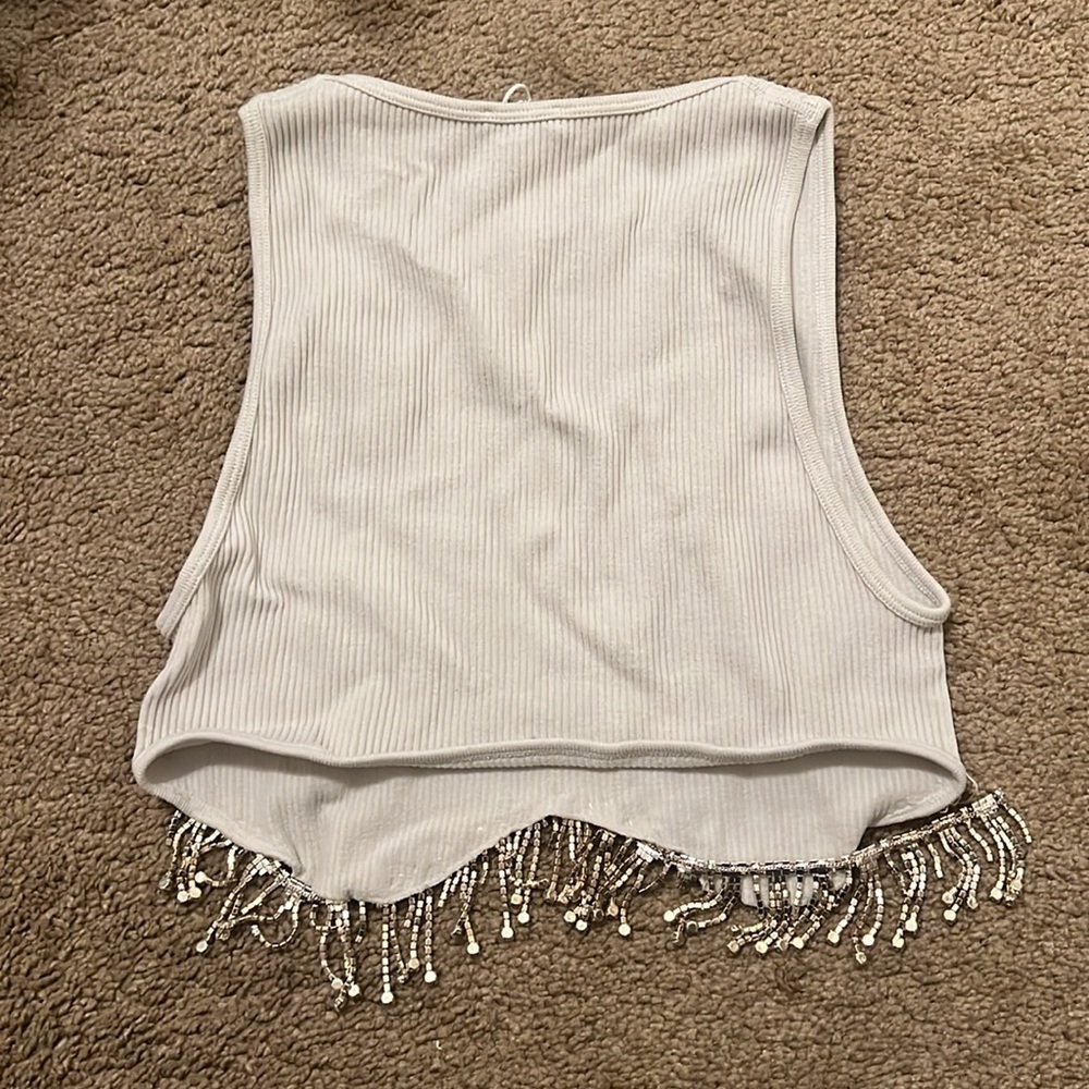 FLAWED Seamless Rhinestone Top - Picture 4 of 5
